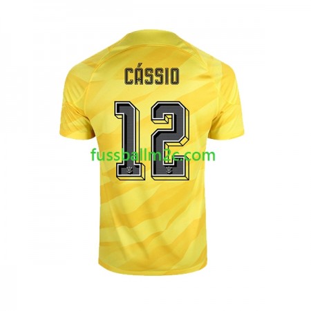 Fußballtrikots Corinthians Cassio 12 Torwart Auswärts Trikotsatz 2023-2024 Fußballtrikots Corinthians Cassio 12 Torwart Auswärts Trikotsatz 2023-2024